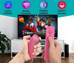 Wii Motion Plus Remote Controller Nunchuck Nintendo Wii &Wii U Silicone Strap-US