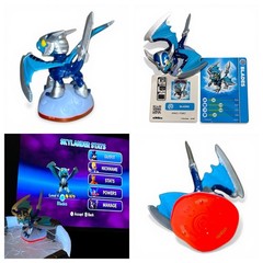 Skylanders Trap Team Mirror of Mystery Set COMPLETE Blades Cards & Stickers (02)