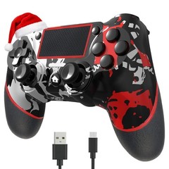 Wireless Controller for Ps4 Romote Compatible with Ps4/Slim/Pro/Windows PC, C…
