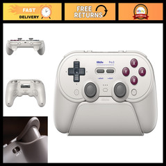 Bluetooth Game Controller for Switch/Switch 2 – Customizable Joysticks, ABXY But