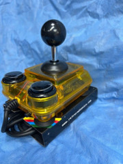 ArcadeR 9-pin (DB9) standard Retro Joystick – Transparent Yellow