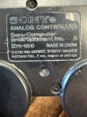 SONY Black Analog Controller for PlayStation 2 PS2 Wired Original Classic