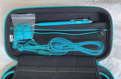 Orzly Switch Lite – Turquoise Rare Color Case & Small Essentials