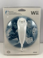 Nintendo Wii Nunchuck White Official OEM Nunchuk Controller Sealed New