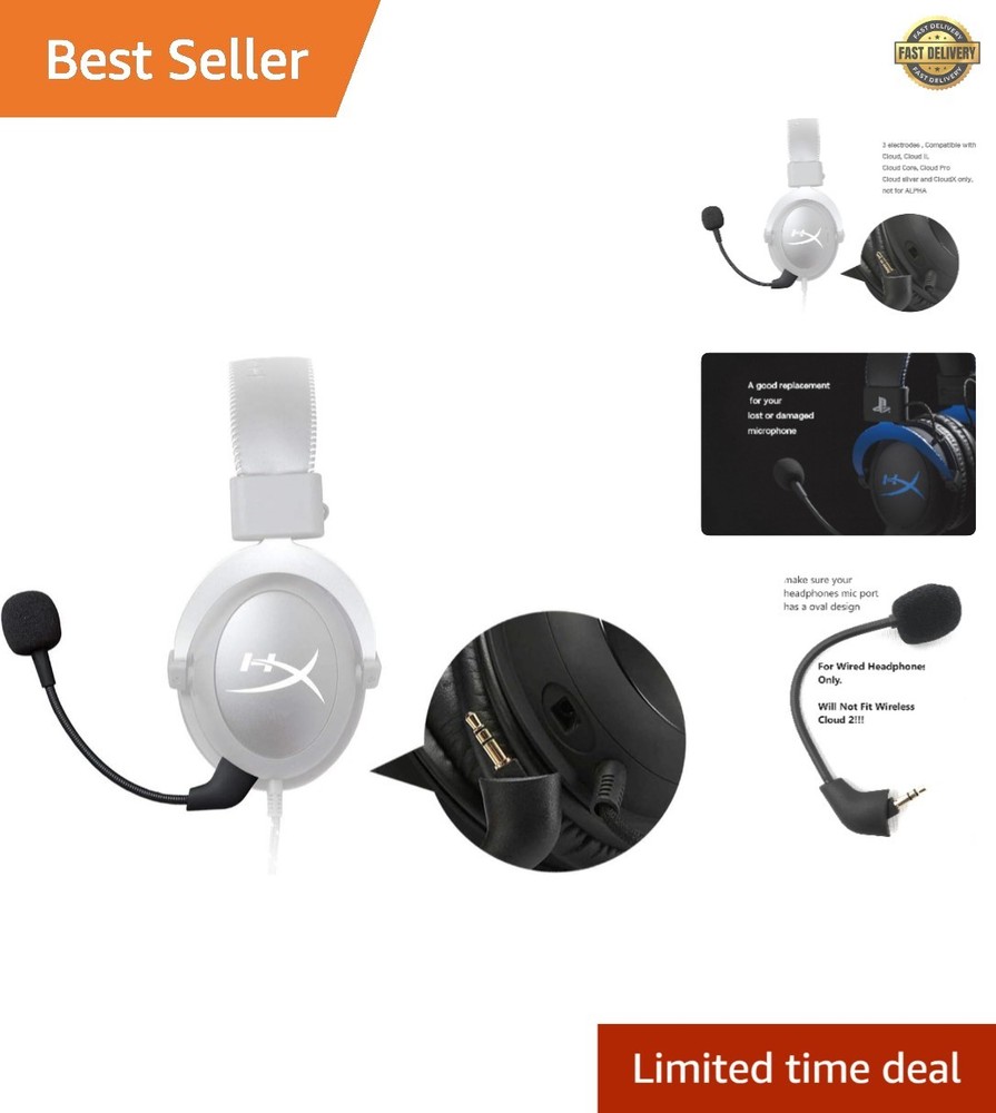 Perfect Aftermarket Replacement Mic for HyperX Cloud X – Enhanced Sound Quality