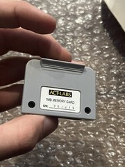 1997 Nintendo 64 N64 Controller Pak Memory Card NitroByte Act Labs Pm-10N/4 CIB