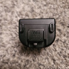 Official Nintendo Wii Remote Motion Plus Adapter Black ~ Genuine RVL-026