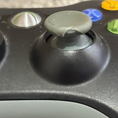 Microsoft Windows + Xbox 360 Wired Black Controller + Battery Pack Working 🎮