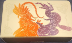 Nintendo Switch Charging Dock Pokémon Scarlet & Violet White Orange Purple