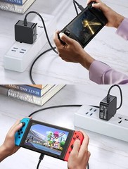 45W Charger For Steam Deck Nintendo Switch/Lite/OLED Xbox Controller Power Cord