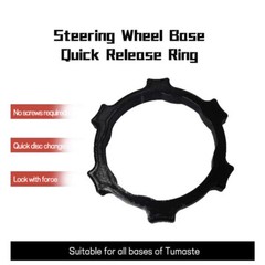 Quick Release Ring for Thrustmaster T300 TC-PC TS-XW TGT Steering Wheel Base