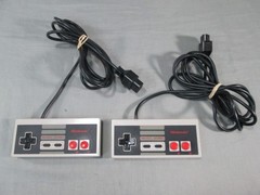 Nintendo NES CONTROLLER Only Set of 2 TESTED Authentic Original Vintage 1985