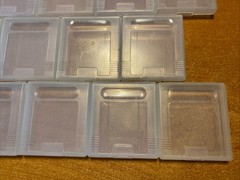 Lot of 14 Nintendo Game Boy Original OEM Clamshell Plastic Game Cases Dust Cover
