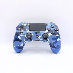 PS4 Controller Blue Camo Sony PlayStation 4 Official DualShock Remote OEM Tested