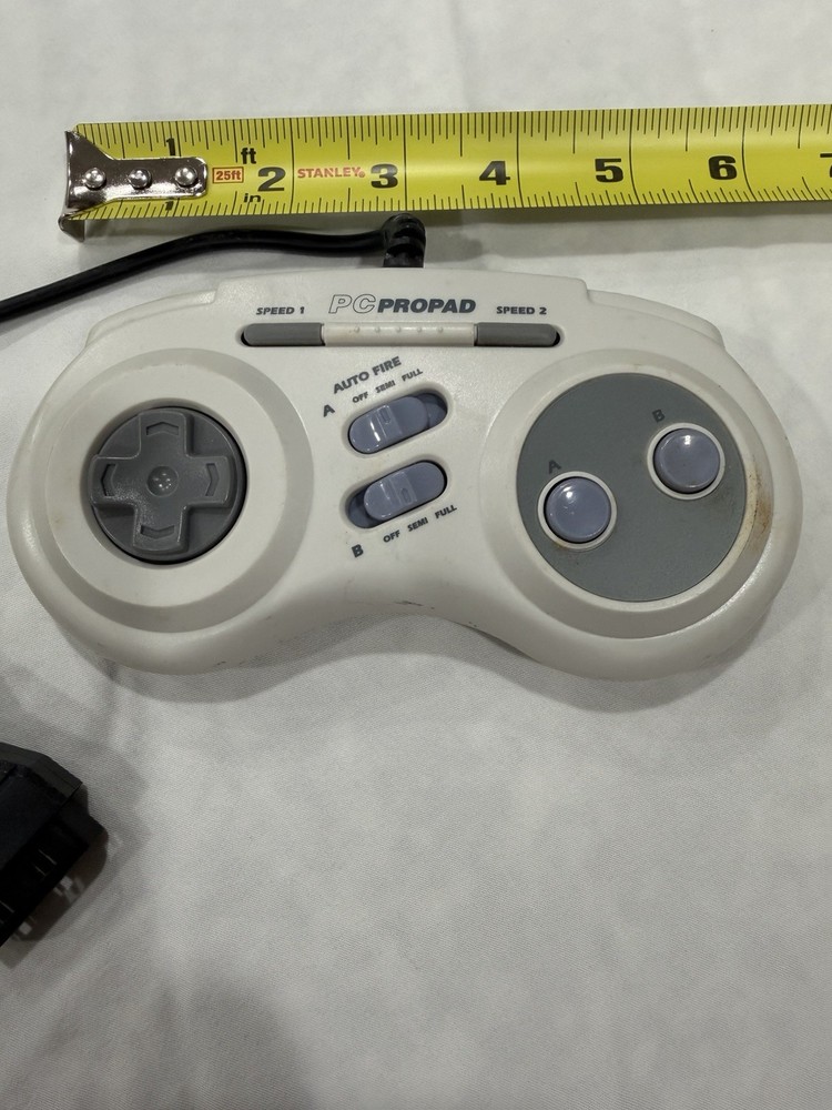 InterAct Performance PC Propad Controller GamePad SV-230 GamePort 15 Pin Serial