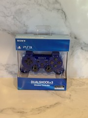 Sony OEM PS3 DualShock 3 Controller Metallic Blue Sealed CECHZC2U PlayStation 3