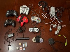 Mixed Video Game Nintendo Controllers/Accessories Lot ds Games N64 Snes
