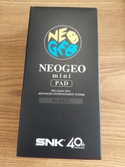 NEO GEO SNK 40th Anniversary Mini PAD Pro Gear Spec Black Wired Controller BNIB