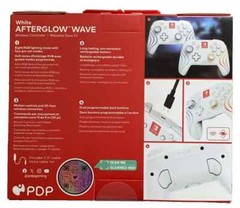 PDP Afterglow Wave White 500-252-WH For Nintendo Switch