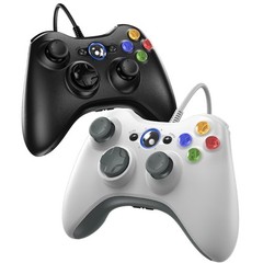 Wired Controller for Xbox 360-2 Pack, Compatible with xbox 360/360 S/360 E, w…