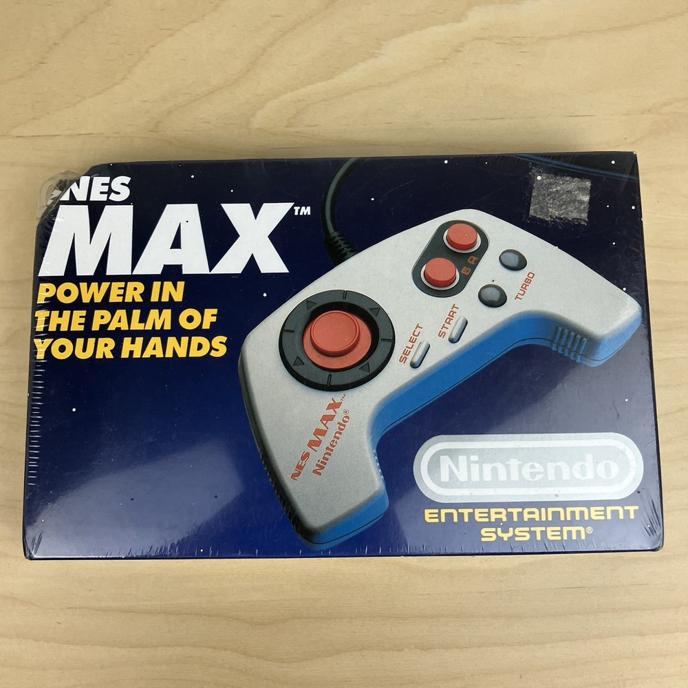 NES Max Controller Nintendo Entertainment System New SEALED Authentic Vintage