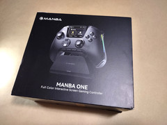 ManbaOne V2 Interactive Screen Wireless Gaming Controller for PC Switch 1800mAh