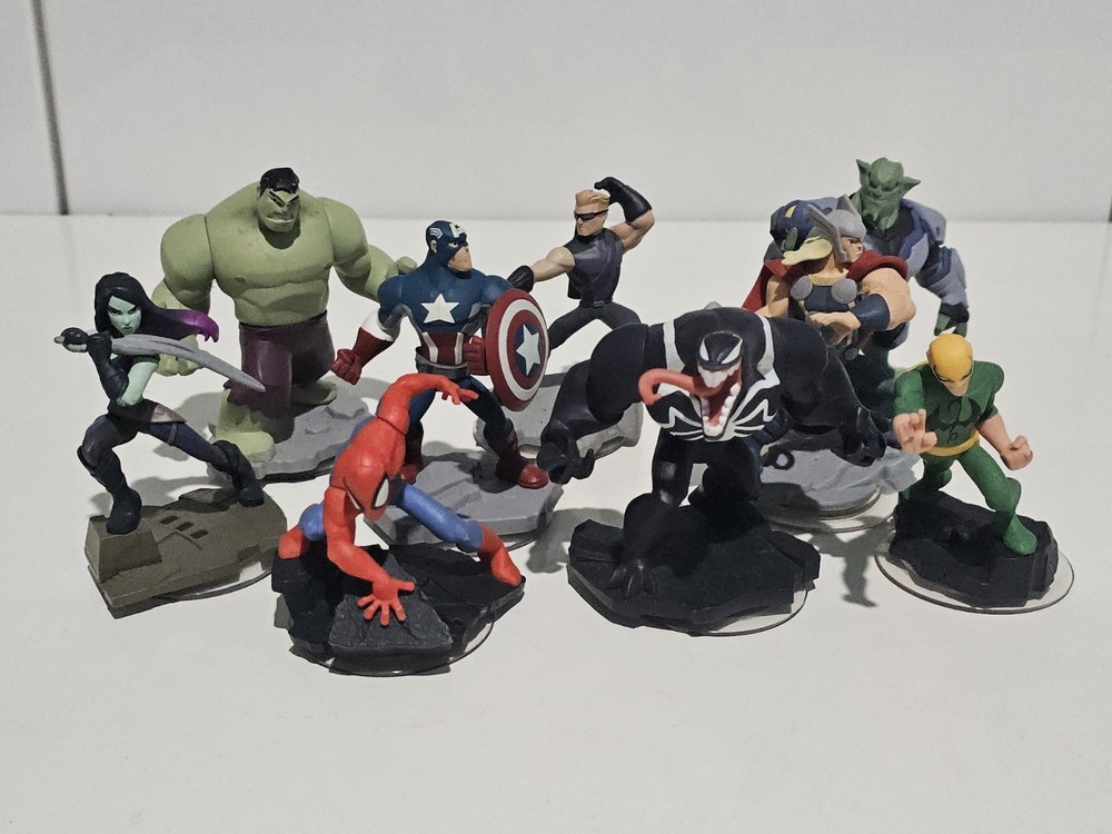 Disney Infinity Marvel Figures Bundle – Characters – Untested / Sold As Is