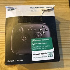 8BitDo Ultimate Bluetooth Controller for Nintento Switch Windows Black 80NA02 OB