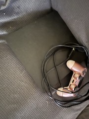 Wired Console Video Game Controller, Black & Copper, Plastic, Wired Connect