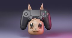 Eevee Controller Stand | Controller Holder | Phone Holder | Game Room Decor
