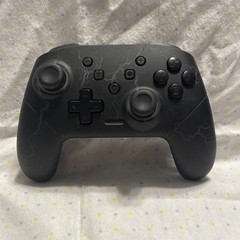 Lightning Pattern Black Wireless Controller For Nintendo Switch