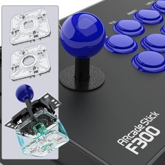 F300 Stylish Arcade Stick with Sanwa Components – Perfect for Competitive Gaming