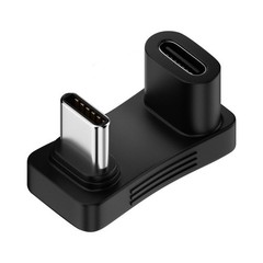 Type-C Female To Type-C Male Widening U-Shaped Adapter For Steam Deck Console