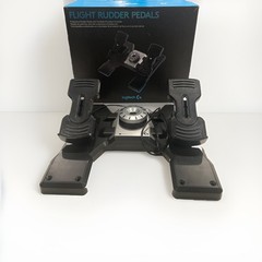 Logitech G-Pro Flight Simulator Sim Rudder Pedals With Toe Brake Microsoft