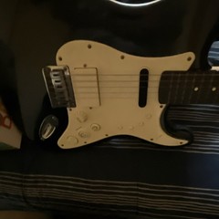 Squier Stratocaster Guitar Controller Black with Battery Compartment
