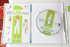 Nintendo Wii Balance Board Rvl-021 Bundle With Fit & Plus