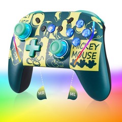NBCP Wireless Controller Gyroscope Back Buttons RGB for PC/Nintendo Switch