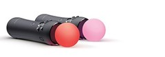 PlayStation Move Motion Controllers Two Pack PS3 PS4 Very Good PlayStation 4 6Z