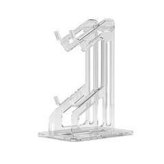 Clear Controller Stand with Build In Multicolor LED Lighting for Game Consoles