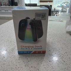 Charging Dock for NS 2 Joypad RGB Lighting LED Indicators Magnetic Connection