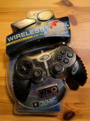Mad Catz 440 Wireless Controller for Playstation 2 PS2 2.4GHz Pro Series Black