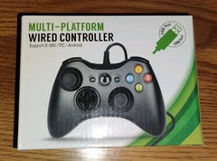 Muti Platform wired Controller Support X-360 / PC / Android