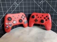 Power A Wired Controller Super Mario Nintendo Switch Red x2 Limited Edition
