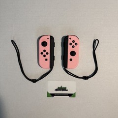 Nintendo Switch Controller Bundle: Pastel Pink Joy-Cons, Pro Controller, & Etc.
