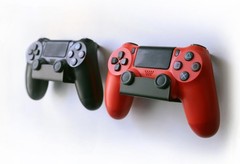 Gaming Wall Mount for PS4 Controller Compatible with PS5 No Screws Included