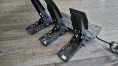 MOZA SR-P Lite Racing Pedal Set w/ Clutch – Black