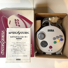 Sega Saturn 3D Multi Controller pad Boxed #06 HSS-0137 SS Used