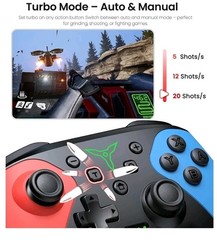 Wireless Switch Pro Controller for Nintendo Switch/Switch 2/Lite/OLED Controller