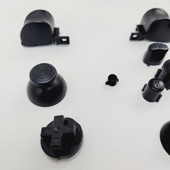 Gamecube Controller Buttons Pure Black 3rd Party