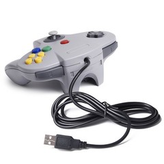 Plug & Play Nintendo 64 Controller Compatible with Multiple Systems & Emulators